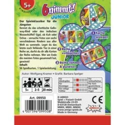 Amigo 6 Nimmt! Junior, Kartenspiel 5 Amigo 6 Nimmt! Junior, Kartenspiel -Spielzeugwelt Verkauf Amigo 6 nimmt Junior Kartenspiel@@1919250 2