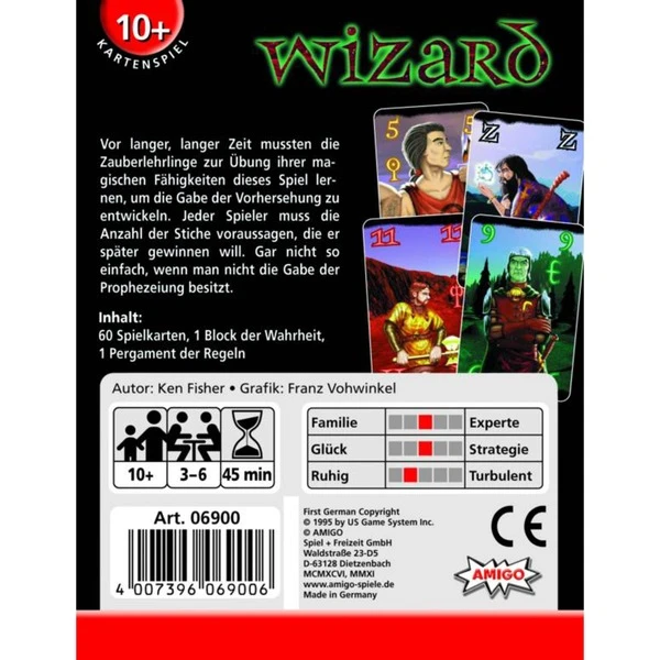 Amigo Wizard, Kartenspiel 3 Amigo Wizard, Kartenspiel – Bild 3