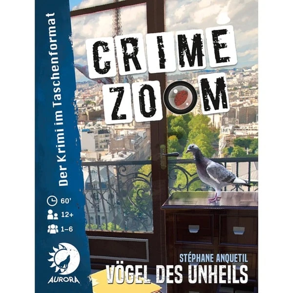 Asmodee Crime Zoom Fall 2: Vögel Des Unheils, Kartenspiel – Bild 2