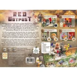 Asmodee Red Outpost, Brettspiel -Spielzeugwelt Verkauf Asmodee Red Outpost Brettspiel@@1683299 2