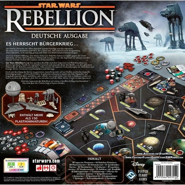 Asmodee Star Wars Rebellion, Brettspiel 4 Asmodee Star Wars Rebellion, Brettspiel – Bild 4