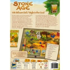 Asmodee Stone Age- Mit Stil Zum Ziel, Brettspiel 5 Asmodee Stone Age- Mit Stil Zum Ziel, Brettspiel -Spielzeugwelt Verkauf Asmodee Stone Age Mit Stil zum Ziel Brettspiel@@1902375 2