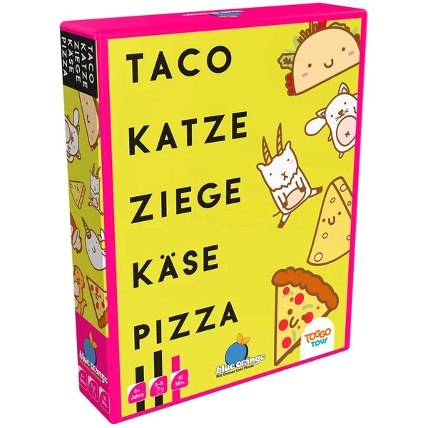 Asmodee Taco Katze Ziege Käse Pizza, Kartenspiel 1 Asmodee Taco Katze Ziege Käse Pizza, Kartenspiel