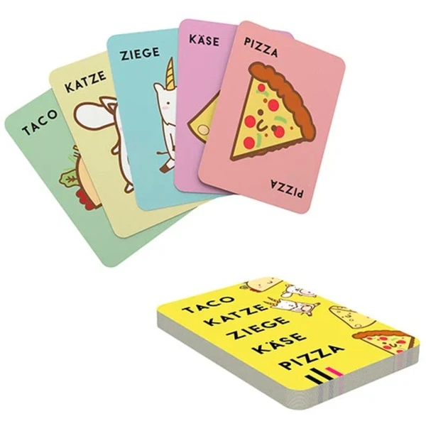 Asmodee Taco Katze Ziege Käse Pizza, Kartenspiel 2 Asmodee Taco Katze Ziege Käse Pizza, Kartenspiel – Bild 2