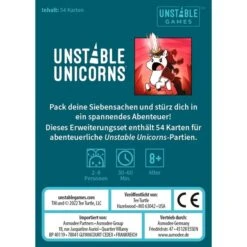 Asmodee Unstable Unicorns - Abenteuer Erweiterungsset, Kartenspiel -Spielzeugwelt Verkauf Asmodee Unstable Unicorns Abenteuer Erweiterungsset Kartenspiel@@1902364 3