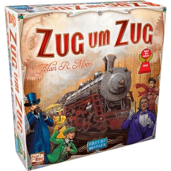 Asmodee Zug Um Zug, Brettspiel 1 Asmodee Zug Um Zug, Brettspiel