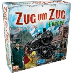 Asmodee Zug Um Zug - Europa, Brettspiel