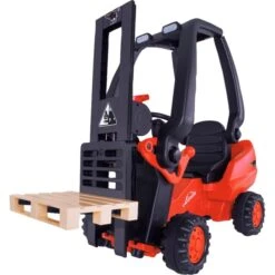 BIG Linde Forklift, Kinderfahrzeug -Spielzeugwelt Verkauf BIG Linde Forklift Kinderfahrzeug@@1ssifb1n 2