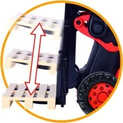 BIG Linde Forklift, Kinderfahrzeug -Spielzeugwelt Verkauf BIG Linde Forklift Kinderfahrzeug@@1ssifb1n 3