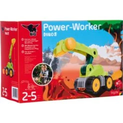 BIG Power-Worker Mini Dino Diplodocus, Spielfahrzeug -Spielzeugwelt Verkauf BIG Power Worker Mini Dino Diplodocus Spielfahrzeug@@1788632 3