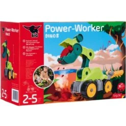BIG Power-Worker Mini Dino T-Rex, Spielfahrzeug -Spielzeugwelt Verkauf BIG Power Worker Mini Dino T Rex Spielfahrzeug@@1788625 4