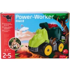BIG Power-Worker Mini Dino Triceratops, Spielfahrzeug -Spielzeugwelt Verkauf BIG Power Worker Mini Dino Triceratops Spielfahrzeug@@1788624 2