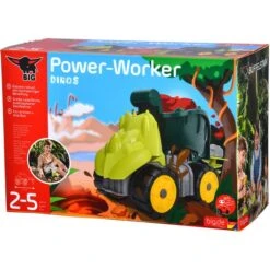 BIG Power-Worker Mini Dino Triceratops, Spielfahrzeug -Spielzeugwelt Verkauf BIG Power Worker Mini Dino Triceratops Spielfahrzeug@@1788624 3