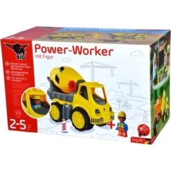 BIG Power-Worker Zementmischer + Figur, Spielfahrzeug 10 BIG Power-Worker Zementmischer + Figur, Spielfahrzeug -Spielzeugwelt Verkauf BIG Power Worker Zementmischer Figur Spielfahrzeug@@1788622 3