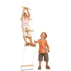 Eichhorn Outdoor Strickleiter, Gartenspielgerät -Spielzeugwelt Verkauf Eichhorn Outdoor Strickleiter Gartenspielger t@@1ssihe12 2