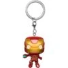 Funko POP! Schlüsselanhänger Marvel - Iron Man, Spielfigur