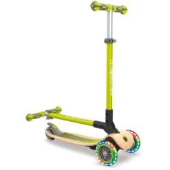 GLOBBER Primo Foldable Lights Mit Holzdeck, Scooter 15 GLOBBER Primo Foldable Lights Mit Holzdeck, Scooter -Spielzeugwelt Verkauf GLOBBER Primo Foldable Lights mit Holzdeck Scooter@@1700186 7