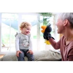 HABA Handpuppe Rabe Theo, Spielfigur -Spielzeugwelt Verkauf HABA Handpuppe Rabe Theo Spielfigur@@1912921 5