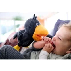 HABA Handpuppe Rabe Theo, Spielfigur -Spielzeugwelt Verkauf HABA Handpuppe Rabe Theo Spielfigur@@1912921 7
