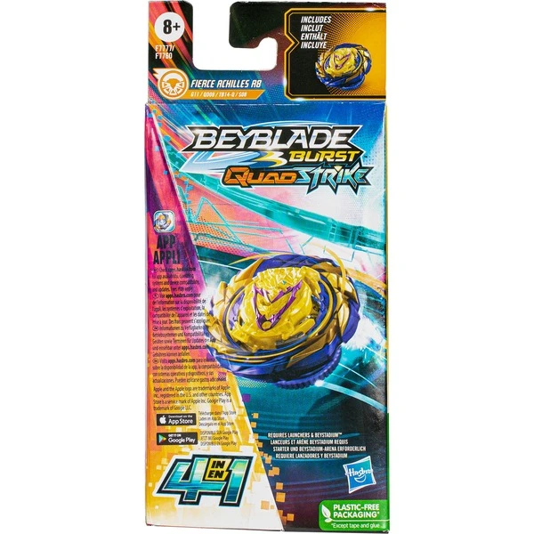 Hasbro Beyblade Burst QuadStrike Fierce Achilles 3 Hasbro Beyblade Burst QuadStrike Fierce Achilles – Bild 3