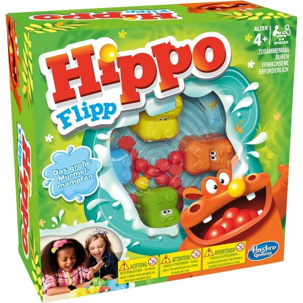 Hasbro Hippo Flipp, Geschicklichkeitsspiel 1 Hasbro Hippo Flipp, Geschicklichkeitsspiel