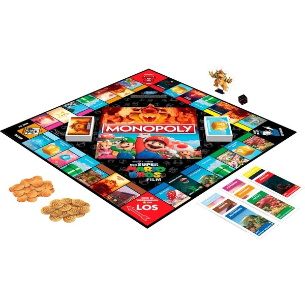 Hasbro Monopoly Super Mario Film Edition, Brettspiel 3 Hasbro Monopoly Super Mario Film Edition, Brettspiel – Bild 3