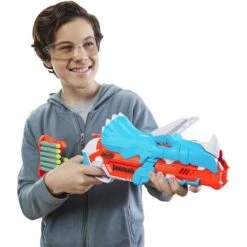 Hasbro Nerf DinoSquad Tricera-Blast, Nerf Gun 20 Hasbro Nerf DinoSquad Tricera-Blast, Nerf Gun -Spielzeugwelt Verkauf Hasbro Nerf DinoSquad Tricera Blast Nerf Gun@@1716863 9
