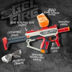 Hasbro Nerf Pro Gelfire Mythic, Kugelblaster -Spielzeugwelt Verkauf Hasbro Nerf Pro Gelfire Mythic Kugelblaster@@100010277 9