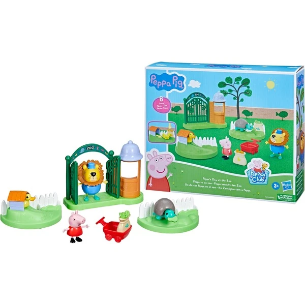 Hasbro Peppa Wutz - Peppa Besucht Den Zoo, Spielfigur 1 Hasbro Peppa Wutz - Peppa Besucht Den Zoo, Spielfigur