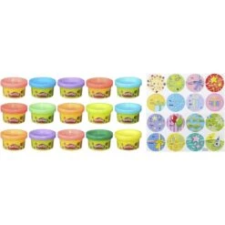 Hasbro Play-Doh Partyknete Mit Stickern, Kneten
