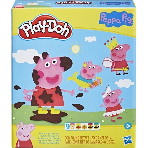 Hasbro Play-Doh Peppa Wutz Stylingset, Kneten 3 Hasbro Play-Doh Peppa Wutz Stylingset, Kneten – Bild 3