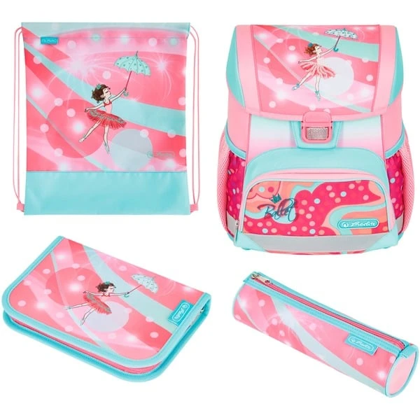 Herlitz Loop Plus Ballet Love, Schulranzen 1 Herlitz Loop Plus Ballet Love, Schulranzen