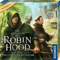 KOSMOS Die Abenteuer Des Robin Hood - Bruder Tuck In Gefahr, Brettspiel