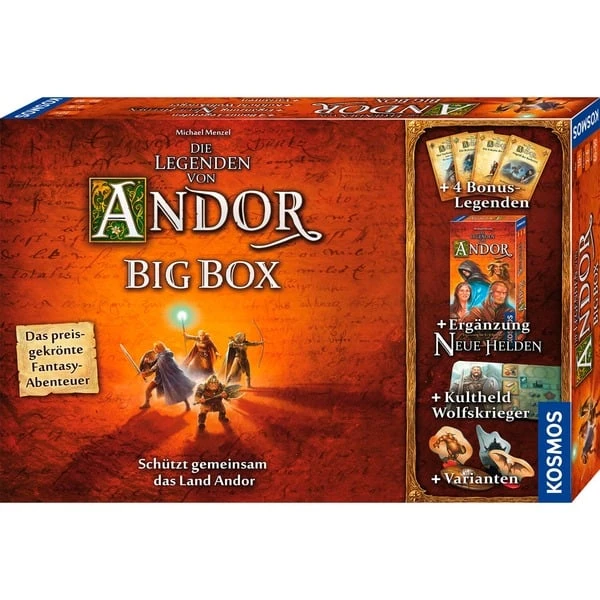 KOSMOS Die Legenden Von Andor - Big Box, Brettspiel 1 KOSMOS Die Legenden Von Andor - Big Box, Brettspiel