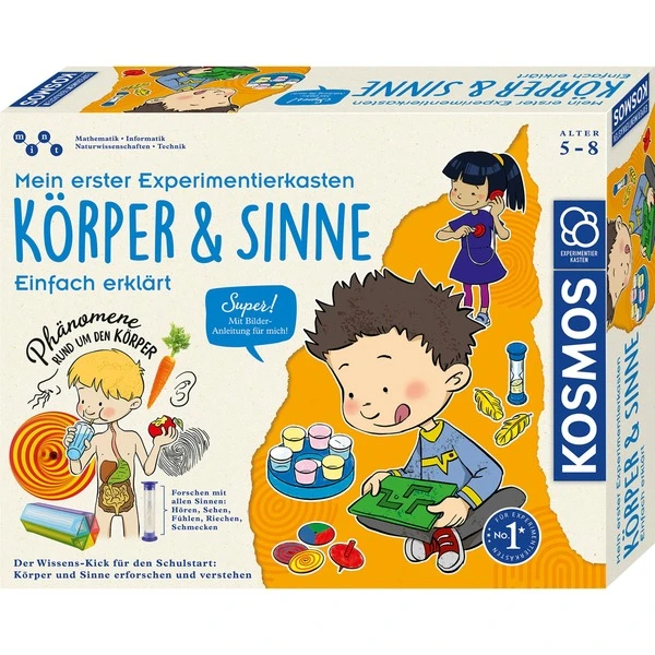 KOSMOS Mein Erster Experimentierkasten - Körper & Sinne 1 KOSMOS Mein Erster Experimentierkasten - Körper & Sinne