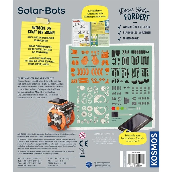 KOSMOS Solar Bots, Experimentierkasten 2 KOSMOS Solar Bots, Experimentierkasten – Bild 2