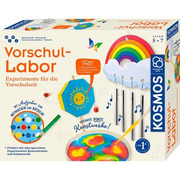KOSMOS Vorschullabor, Experimentierkasten 1 KOSMOS Vorschullabor, Experimentierkasten