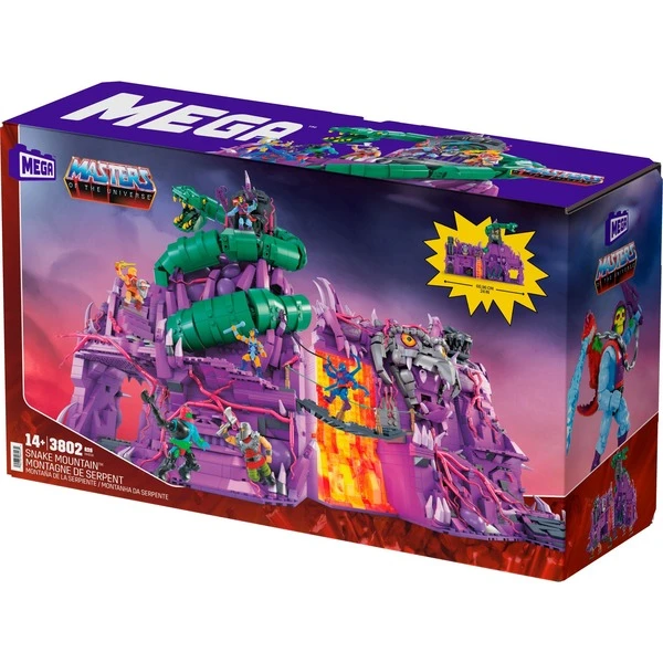 MEGA Masters Of The Universe Origins Snake Mountain, Konstruktionsspielzeug 6 MEGA Masters Of The Universe Origins Snake Mountain, Konstruktionsspielzeug – Bild 6