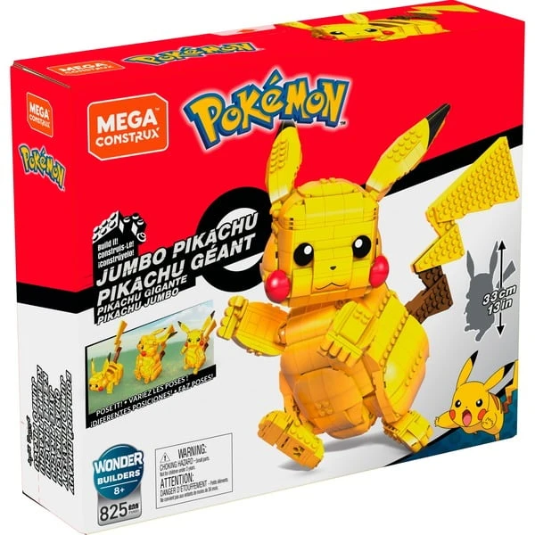 MEGA Pokémon Jumbo Pikachu, Konstruktionsspielzeug 8 MEGA Pokémon Jumbo Pikachu, Konstruktionsspielzeug – Bild 8