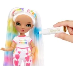 MGA Entertainment Rainbow High Color & Create Fashion Doll - Green Eyes, Puppe -Spielzeugwelt Verkauf MGA Entertainment Rainbow High Color Create Fashion Doll Green Eyes Puppe@@100005412 8