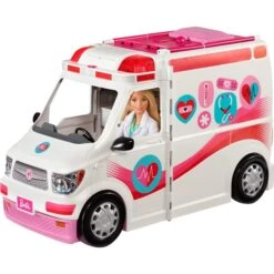 Mattel Barbie 2-in-1 Krankenwagen Spielset (mit Licht & Geräuschen), Spielfahrzeug 24 Mattel Barbie 2-in-1 Krankenwagen Spielset (mit Licht & Geräuschen), Spielfahrzeug -Spielzeugwelt Verkauf Mattel Barbie 2 in 1 Krankenwagen Spielset mit Licht Ger uschen Spielfahrzeug@@1ssmubcq