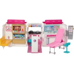 Mattel Barbie 2-in-1 Krankenwagen Spielset (mit Licht & Geräuschen), Spielfahrzeug 32 Mattel Barbie 2-in-1 Krankenwagen Spielset (mit Licht & Geräuschen), Spielfahrzeug -Spielzeugwelt Verkauf Mattel Barbie 2 in 1 Krankenwagen Spielset mit Licht Ger uschen Spielfahrzeug@@1ssmubcq 32