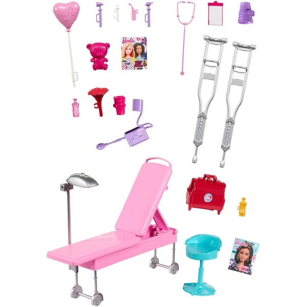 Mattel Barbie 2-in-1 Krankenwagen Spielset (mit Licht & Geräuschen), Spielfahrzeug 5 Mattel Barbie 2-in-1 Krankenwagen Spielset (mit Licht & Geräuschen), Spielfahrzeug – Bild 5