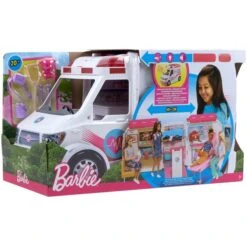 Mattel Barbie 2-in-1 Krankenwagen Spielset (mit Licht & Geräuschen), Spielfahrzeug 23 Mattel Barbie 2-in-1 Krankenwagen Spielset (mit Licht & Geräuschen), Spielfahrzeug -Spielzeugwelt Verkauf Mattel Barbie 2 in 1 Krankenwagen Spielset mit Licht Ger uschen Spielfahrzeug@@1ssmubcq 9