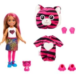 Mattel Barbie Cutie Reveal Chelsea Jungle Series - Tiger, Puppe 13 Mattel Barbie Cutie Reveal Chelsea Jungle Series - Tiger, Puppe -Spielzeugwelt Verkauf Mattel Barbie Cutie Reveal Chelsea Jungle Series Tiger Puppe@@1888845 2