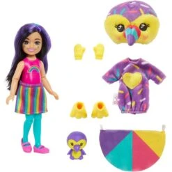 Mattel Barbie Cutie Reveal Chelsea Jungle Series - Tukan, Puppe -Spielzeugwelt Verkauf Mattel Barbie Cutie Reveal Chelsea Jungle Series Tukan Puppe@@1888846 2