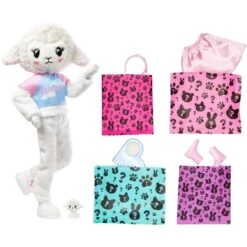 Spielzeugwelt Verkauf -Spielzeugwelt Verkauf Mattel Barbie Cutie Reveal Cozy Cute Serie L mmchen Puppe@@1919233 1