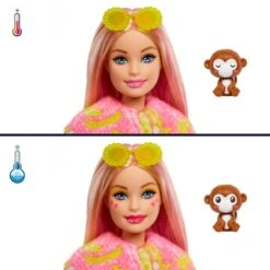 Mattel Barbie Cutie Reveal Dschungel Serie - Äffchen, Puppe -Spielzeugwelt Verkauf Mattel Barbie Cutie Reveal Dschungel Serie ffchen Puppe@@100024228 4