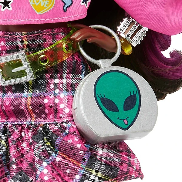 Mattel Barbie Extra Puppe 19 - Pinkfarbenes Haar/Pop Punk 4 Mattel Barbie Extra Puppe 19 - Pinkfarbenes Haar/Pop Punk – Bild 4