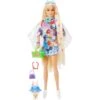 Mattel Barbie Extra Puppe Flower Power